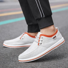 Load image into Gallery viewer, New Men's Flats High Quality Casual Shoes Handmade Shoes Casual Sports Flats Men Lightweight Comfortable Walking Shoes Outdoor Walking Sneakers For Mens
