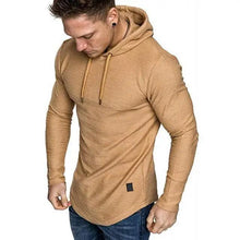 Load image into Gallery viewer, New Men's Solid Color Sweatshirt Fashion Men's Hoodie Epic Spring And Autumn Winter Long Sleeve Sports Hooded Sweatshirt for Running Fishing Hiking Hoodie For Men
