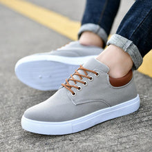 Load image into Gallery viewer, New Mens Canvas Shoes Spring Summer Casual Canvas Shoes Flats Men Shoes Driving Business Shoes Breathable Canvas Shoes Fashion Casual Shoes Fashion Sneakers Breathable Comfort Shoes
