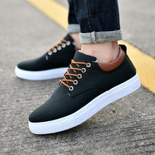 Load image into Gallery viewer, New Mens Canvas Shoes Spring Summer Casual Canvas Shoes Flats Men Shoes Driving Business Shoes Breathable Canvas Shoes Fashion Casual Shoes Fashion Sneakers Breathable Comfort Shoes
