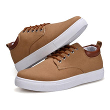 Load image into Gallery viewer, New Mens Canvas Shoes Spring Summer Casual Canvas Shoes Flats Men Shoes Driving Business Shoes Breathable Canvas Shoes Fashion Casual Shoes Fashion Sneakers Breathable Comfort Shoes
