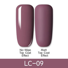 Load image into Gallery viewer, New Modern Fashion Colorful Matte Effect UV Gel Nail Polish Permanent Nail Painting Gel Luxury Matt Style For Women and Girls
