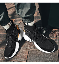 Load image into Gallery viewer, New Modern Mans Sneakers Breathable Fashion Men's Height Increasing Casual Outdoor High Quality Mesh Walking Jogging Non Slip Athletic Comfortable Casual Mens Sneakers
