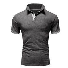 将图片加载到图库查看器，New Polo Shirt Men Summer Cool Men's Shirts Sleeve Polo Business Clothes Luxury Men Tee Shirt Polos  women's short sleeves Summer Men's T-shirt Short Sleeved Lapel Casual T-shirt for Male Half Sleeve Tops
