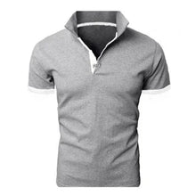 将图片加载到图库查看器，New Polo Shirt Men Summer Cool Men's Shirts Sleeve Polo Business Clothes Luxury Men Tee Shirt Polos  women's short sleeves Summer Men's T-shirt Short Sleeved Lapel Casual T-shirt for Male Half Sleeve Tops
