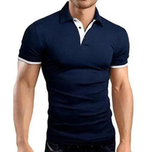 将图片加载到图库查看器，New Polo Shirt Men Summer Cool Men's Shirts Sleeve Polo Business Clothes Luxury Men Tee Shirt Polos  women's short sleeves Summer Men's T-shirt Short Sleeved Lapel Casual T-shirt for Male Half Sleeve Tops
