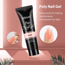Load image into Gallery viewer, New Poly Nail Polish Gel Extension Glitter Gel Nails Manicure Design UV Reflective Diamond Shine
