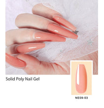 Load image into Gallery viewer, New Poly Nail Polish Gel Extension Glitter Gel Nails Manicure Design UV Reflective Diamond Shine
