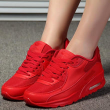 将图片加载到图库查看器，New Red Platform Womens Sneakers Casual Shoes Fashion Spring Tenis Woman Footwear Trainers Fashion Lightweight Tennis Sport Walking Athletic Casual Sneakers
