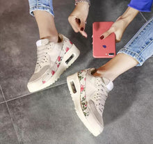 将图片加载到图库查看器，New Red Platform Womens Sneakers Casual Shoes Fashion Spring Tenis Woman Footwear Trainers Fashion Lightweight Tennis Sport Walking Athletic Casual Sneakers
