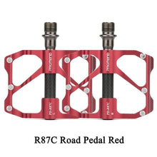 Load image into Gallery viewer, New  Road Bike Pedal Non-Slip Ultra-Light Aluminum 3 Ball Bearing Cycling Pedals Mountain Bike Pedals Pedals Aluminum Bicycle Flat Platform Pedals Lightweight Non-Slip Sealed Bearing For Road Mountain
