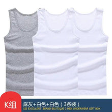 将图片加载到图库查看器，New Sale 100% Soft Cotton Mens Modern Sleeveless Tank Top Solid Muscle Vest Athletic Undershirts O-neck Gym Clothing Tees Tops Unique Soft Comfortable Summer Tops For Men Soft Cotton Sleeveless Tops for Men Classic Tank Tops

