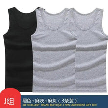 将图片加载到图库查看器，New Sale 100% Soft Cotton Mens Modern Sleeveless Tank Top Solid Muscle Vest Athletic Undershirts O-neck Gym Clothing Tees Tops Unique Soft Comfortable Summer Tops For Men Soft Cotton Sleeveless Tops for Men Classic Tank Tops
