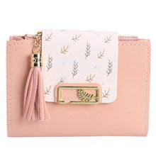 将图片加载到图库查看器，New Short PU Leather Clutch Bags Card Holder Wallet And  Small Coin Purse for Women And Girls
