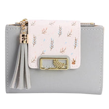 将图片加载到图库查看器，New Short PU Leather Clutch Bags Card Holder Wallet And  Small Coin Purse for Women And Girls
