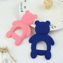 Load image into Gallery viewer, New Silicone Baby Teethers Cute Bear Shape Kids Teethers Safety Children Teething Infants Chewing Toys Newborn Dental Care

