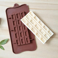 将图片加载到图库查看器，New Silicone Chocolate Mold Triangular Baking Tools Non-Stick Silicone Cake Mould Jelly Candy 3D Molds Kitchen Accessories Break Apart Chocolate Molds Silicone Deep Candy Bar Molds Silicone Shapes
