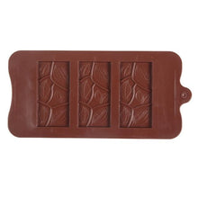将图片加载到图库查看器，New Silicone Chocolate Mold Triangular Baking Tools Non-Stick Silicone Cake Mould Jelly Candy 3D Molds Kitchen Accessories Break Apart Chocolate Molds Silicone Deep Candy Bar Molds Silicone Shapes
