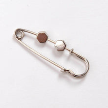 Load image into Gallery viewer, New Simple Trendy Popular Rhinestone Decoration Buckle Lapel Pin Brooches Women Cardigan Coat Sweater Costume Safety Pin Jewelry Brooches and Pins for Women in Multiple Styles Beautiful Safety Pins for Clothing
