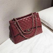 Load image into Gallery viewer, Women Pu Leather Shoulder Bag Fashionable Designer Luxury Female Large Capacity Crossbody Bag
