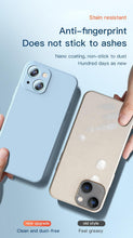 Load image into Gallery viewer, New Soft Silicone Square Phone Case For iPhone 14 13 Pro Max  Back Cover Full Body Protection Cover 13 Pro Shockproof Protective Case
