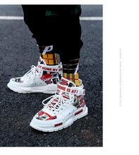 将图片加载到图库查看器，New Sport Mens High Quality Sneakers Breathable Lightweight Red Basketball Luxury Fashion Running Sneakers Non Slip Tennis Sport Athletic Walking Workout Sneakers
