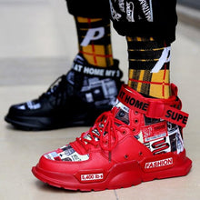 将图片加载到图库查看器，New Sport Mens High Quality Sneakers Breathable Lightweight Red Basketball Luxury Fashion Running Sneakers Non Slip Tennis Sport Athletic Walking Workout Sneakers
