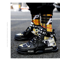 将图片加载到图库查看器，New Sport Mens High Quality Sneakers Breathable Lightweight Red Basketball Luxury Fashion Running Sneakers Non Slip Tennis Sport Athletic Walking Workout Sneakers

