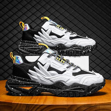 Load image into Gallery viewer, New Sports Mens Flats Sneakers Modern Design Man Running Shoes Mixed Colors Fashion Sports Black Popular Style Running Casual Walking Sneakers

