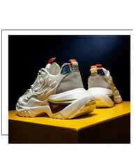 Load image into Gallery viewer, New Sports Mens Flats Sneakers Modern Design Man Running Shoes Mixed Colors Fashion Sports Black Popular Style Running Casual Walking Sneakers
