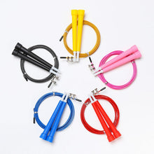 Load image into Gallery viewer, New Steel Wire Skipping Skip Adjustable Jump Rope Fitness Equipment Exercise Workout 3 Meters Speed Plastic Adjustable Jump Rope Great Cardio Skipping Workout For Men Women And Kids Best For Speed Jumping
