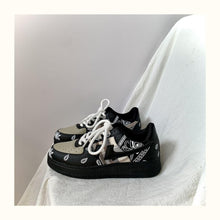 将图片加载到图库查看器，New Street Dance Mens Womens Sneakers Thick-Soled Couple Mens Fashion All-Match Running Casual Walking Sneakers Comfortable Modern Design
