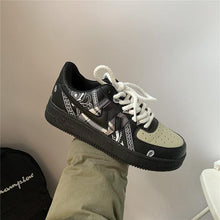 将图片加载到图库查看器，New Street Dance Mens Womens Sneakers Thick-Soled Couple Mens Fashion All-Match Running Casual Walking Sneakers Comfortable Modern Design

