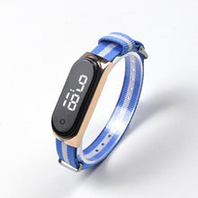 将图片加载到图库查看器，New Student Watch Fashion Woman Watch Touch Electronic Childrens Watch Rectangle Quartz Watch Ultra-Thin Sports Simple Watch Stainless Steel Wrist Watch For Men Women
