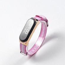 将图片加载到图库查看器，New Student Watch Fashion Woman Watch Touch Electronic Childrens Watch Rectangle Quartz Watch Ultra-Thin Sports Simple Watch Stainless Steel Wrist Watch For Men Women
