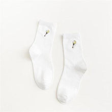 将图片加载到图库查看器，Combed Out Of Pure Cotton Socks Autumn Cute Japanese Harajuku Planet Magic Array Embroidery Long Socks Korean Style Kawaii Girls Socks For Men And Women
