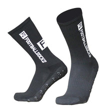 将图片加载到图库查看器，Unisex Cycling Socks Football Socks Round Silicone Suction Cup Grip Anti Slip Soccer Socks Sports Baseball Rugby Socks For Men And Women

