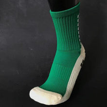 将图片加载到图库查看器，Unisex Cycling Socks Football Socks Round Silicone Suction Cup Grip Anti Slip Soccer Socks Sports Baseball Rugby Socks For Men And Women
