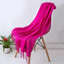 Load image into Gallery viewer, New Stylish Winter Scarf For Ladies Shawls And Wraps Neck Scarves Women Female Stoles Casual Wear Pashmina Scarf and Shawl Soft Women Pashminas
