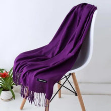 Load image into Gallery viewer, New Stylish Winter Scarf For Ladies Shawls And Wraps Neck Scarves Women Female Stoles Casual Wear Pashmina Scarf and Shawl Soft Women Pashminas
