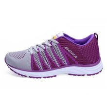 Load image into Gallery viewer, New Stylish Women Running Shoes Outdoor Walking Jogging Sneakers Lace Up Mesh Athletic Shoes Non Slip Lightweight Breathable Mesh Running Sneakers
