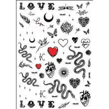 将图片加载到图库查看器，New Super Thin Self-Adhesive  Letter 3d Nail Decal Stickers Manicure Nail Art Decoration Accessories Holographic Old English Character Nail Self-Adhesive Sticker English Font Design Manicure Design Water Sliders Decorations Accessories
