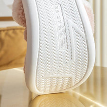 将图片加载到图库查看器，New Thick Sole Christmas Deer Slippers Women Men Indoor Warm Slipper Soft Plush Home Floor Winter Platform Shoes Boys And Girls House Slippers Kids Animal Indoor Slipper Fuzzy Toddler Home Shoes
