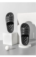 将图片加载到图库查看器，New Thicker EVA Sofa Slides Sole Soft Indoor Slippers Men Women Anti-Slip Sandals Summer Bathroom Platform Shoes Open Toe Soft Slippers Thick Lightweight Non-Slip Shower Bath Cloud Slides Pool Gym House Sandals
