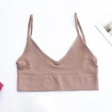 Load image into Gallery viewer, New Trendy Open Back Bra Seamless Brassiere, Comfortable Top Women Wire free Low Back Underwear No Pad Unlined Backless Bra
