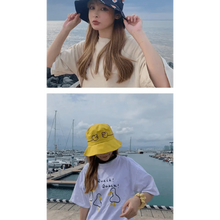 Load image into Gallery viewer, New Trendy Summer Bucket Hats For Women Men's Panama Hat Double-sided Panama Sun Fishing Hat Fisherman Cap for Boys/Girls

