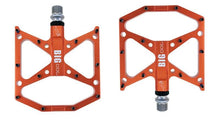 Load image into Gallery viewer, New Ultralight Bicycle Pedals Part Anti-Slip Aluminum Body Road Flat Foot Cycling Sealed 3 Bearing Mountain Bike Pedal Mountain Bike Pedals, Ultra Strong  Machined Bicycle Flat Alloy Pedals Non-Slip

