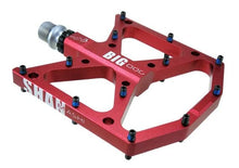 Load image into Gallery viewer, New Ultralight Bicycle Pedals Part Anti-Slip Aluminum Body Road Flat Foot Cycling Sealed 3 Bearing Mountain Bike Pedal Mountain Bike Pedals, Ultra Strong  Machined Bicycle Flat Alloy Pedals Non-Slip
