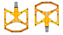 Load image into Gallery viewer, New Ultralight Bicycle Pedals Part Anti-Slip Aluminum Body Road Flat Foot Cycling Sealed 3 Bearing Mountain Bike Pedal Mountain Bike Pedals, Ultra Strong  Machined Bicycle Flat Alloy Pedals Non-Slip
