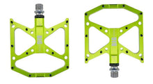 Load image into Gallery viewer, New Ultralight Bicycle Pedals Part Anti-Slip Aluminum Body Road Flat Foot Cycling Sealed 3 Bearing Mountain Bike Pedal Mountain Bike Pedals, Ultra Strong  Machined Bicycle Flat Alloy Pedals Non-Slip
